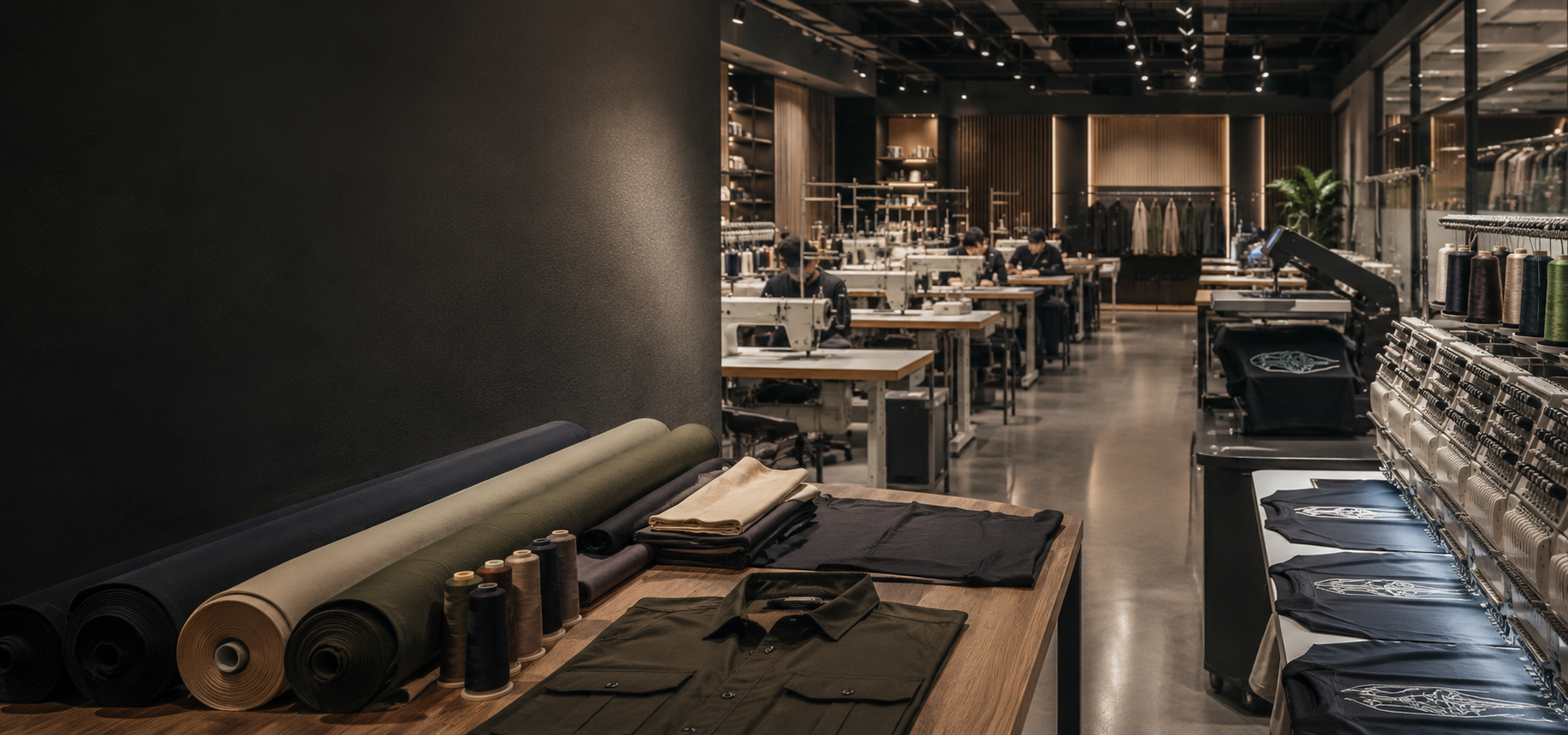 WIRE & SILK uniform production factory